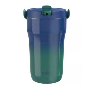 Zak Designs 14 fl oz Double Walled Stainless Steel Sutton Grip Insulated Tumbler